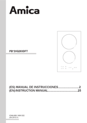 Amica PB2VQ203DFT Serie Manual De Instrucciones