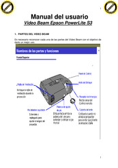 Epson PowerLite S3 Manual Del Usuario