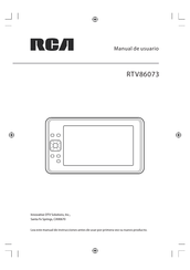 RCA RTV86073 Manual De Usuario