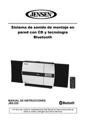 Jensen JBS-225 Manual De Instrucciones