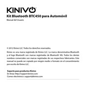 Kinivo BTC450 Manual Del Usuario