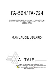 Altair FA-524 Manual Del Usuario