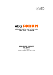 AEQ FORUM Manual De Usuario