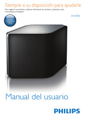 Philips AW3000 Manual Del Usuario