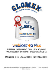 Glomex weBBoat 4G Plus Manual Del Usuario