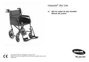 Invacare Alu Lite Manual Del Usuario