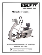 SCIFIT REX Orbi-Linear Manual Del Usuario