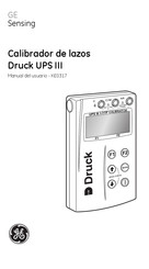 GE Druck UPS III Manual Del Usuario