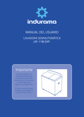 Indurama LRI-11BLSAP Manual Del Usuario