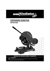 Gladiator PRO CS 916-4/25 Manual De Instrucciones Y Garantía