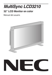 NEC MultiSync LCD3210 Manual Del Usuario