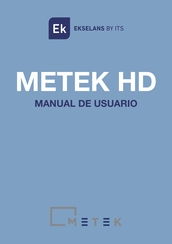 EKSELANS METEK HD Manual De Usuario