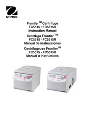 Ohaus Frontier FC5515 Manual De Instrucciones