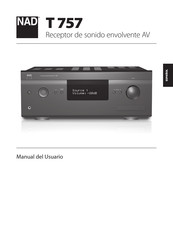 NAD T 757 Manual Del Usuario