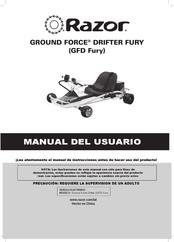 Razor Ground Force Drifter Fury Manual Del Usuario