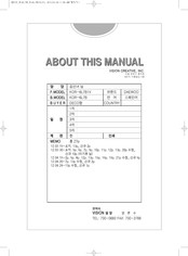 DAEWOO ELECTRONICS KOR-6L7B Manual De Usuario