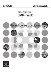 Epson dreamio EMP-TW20 Manual De Instrucciones