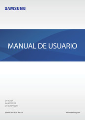 Samsung SM-A715F/DS Manual De Usuario