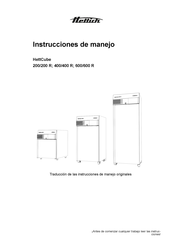 Hettich HettCube 400 R Instrucciones De Manejo