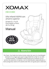 Xomax XM-KI360 Manual De Instrucciones