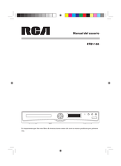 RCA RTB1100 Manual Del Usuario