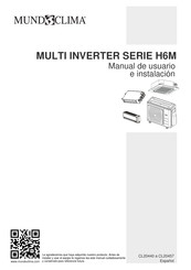 mundoclima MUEX-18-H6.2 Manual De Usuario