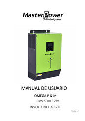 Master Power OMEGA P&M 5KW SERIES 24V Manual De Usuario