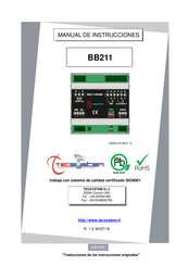 TECSYSTEM BB211 Manual De Instrucciones