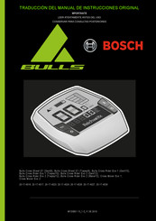 Bosch Bulls Cross Rider Evo 2 Trapez12 Manual De Instrucciones