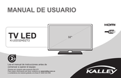 Kalley K-LED32HDZT2 Manual De Usuario