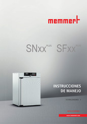 Memmert SNxx PLUS Serie Instrucciones De Manejo