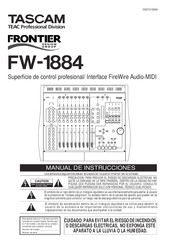 Tascam FRONTIER FW-1884 Manual De Instrucciones