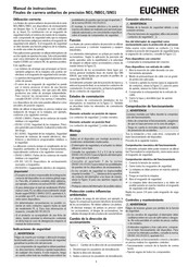 EUCHNER SN01 Manual De Instrucciones