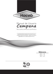 Haceb Campana ASS L-76 Manual De Usuario