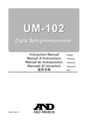 A&D Medical UM-102 Manual De Instrucciones