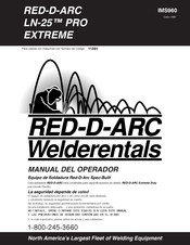 Lincoln Electric Red-d-ARc LN-25 PRO EXTREME Manual Del Operador