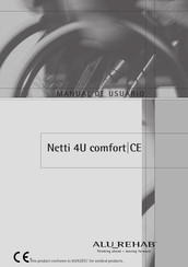 Alu Rehab Netti 4U comfort|CE Manual De Usuario