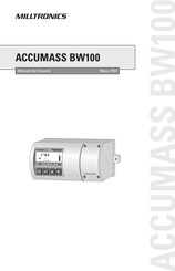 Milltronics ACCUMASS BW100 Manual Del Usuario