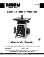 Rikon 50-300 Manual De Usuario