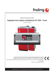 Fröling Lambdatronic SP 3200 - Touch Manual De Instrucciones