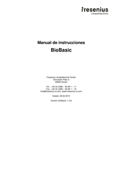 Fresenius Umwelttechnik BioBasic Manual De Instrucciones