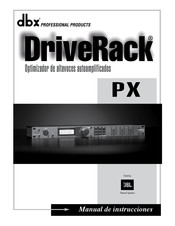 dbx DriveRack PX Manual De Instrucciones
