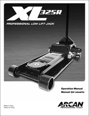 Arcan XL 325 R Manual Del Usuario