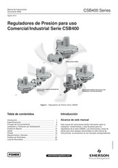 Emerson Fisher CSB430 Manual De Instrucciones