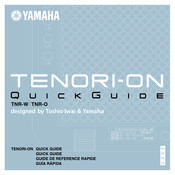 Yamaha TENORI-ON TNR-W Manual De Instrucciones