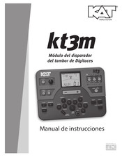 KAT Percussion kt3m Manual De Instrucciones