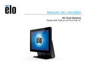 ELO 15E3 Manual Del Usuario