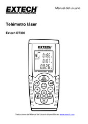 Extech Instruments DT300 Manual Del Usuario