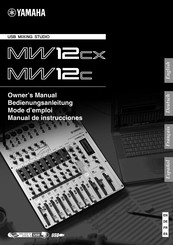 Yamaha MW12CX Manual De Instrucciones