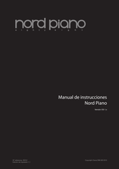 Clavia Nord Piano Manual De Instrucciones